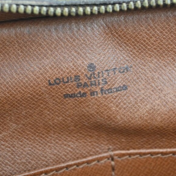 LOUIS VUITTON Compiegne 28 Clutch Bag Monogram Leather Brown GHW M51845 67EF134 - Picture 15 of 16